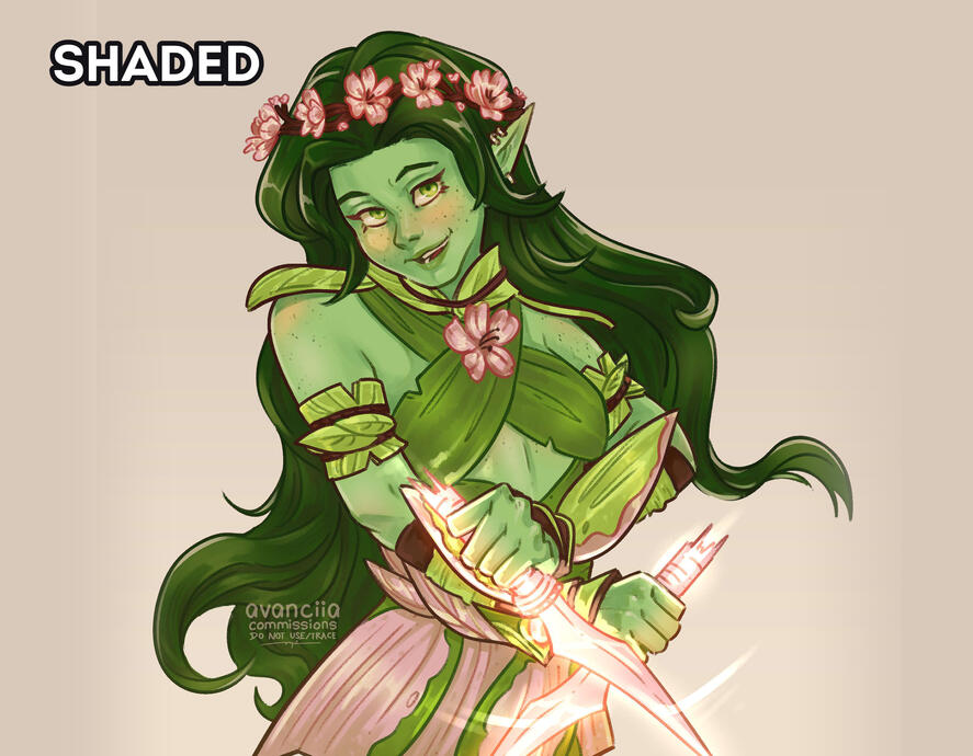 Eladrin - shaded Eladrin - shaded