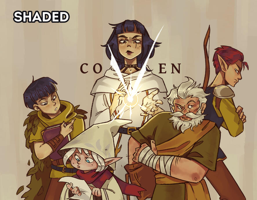 DnD Party - shaded DnD Party - shaded